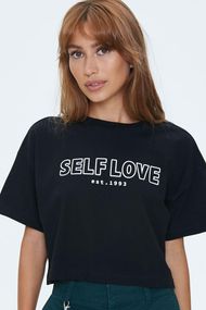 Футболка женская с принтом повседневная XL Черная