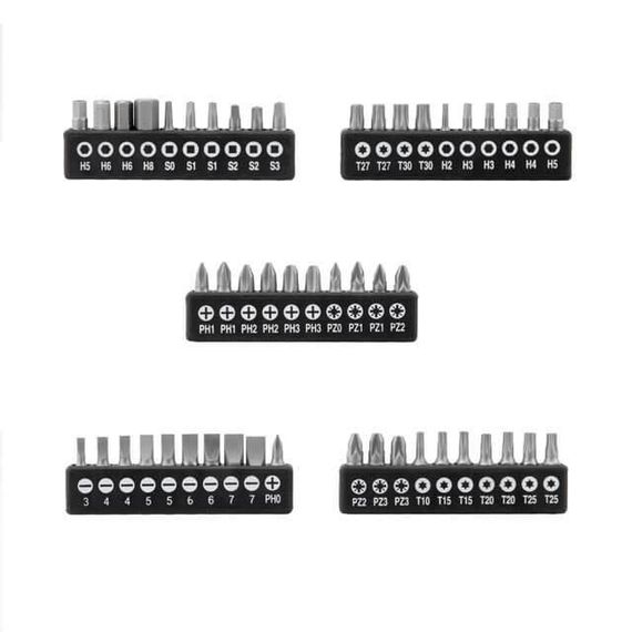 Набір викруток з комплектом насадок 70 од. INTERTOOL VT-3370 | Зображення 6