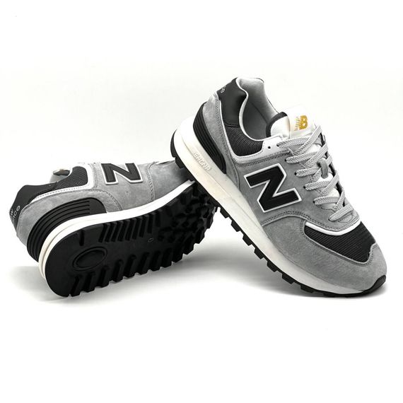 Кросівки весна-літо New Balance колір сірий, чорний | Зображення 1