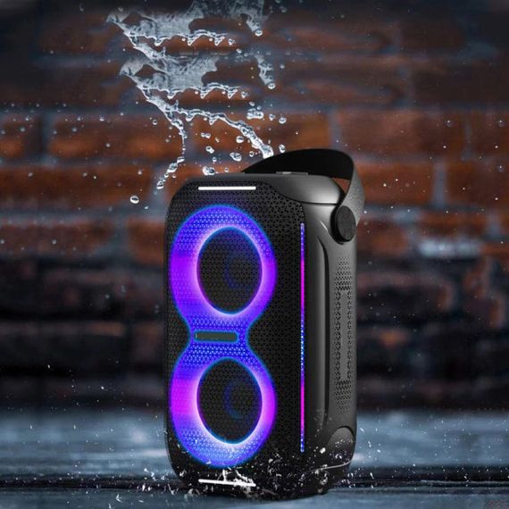 Портативная колонка XPRO Party 200 Mini 20Вт USB, AUX, FM, Bluetooth черная (41088-Party 200 Mini) | Зображення 2