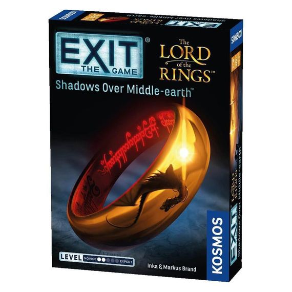Настольная игра EXIT: The Lords Of The Rings (Властелин колец: Тени над Средиземьем) на английском