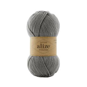 Alize Wooltime, сірий меланж 21