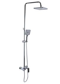 Душова система універсальна Qtap Aries Chrome з виливом QTARI111CRM45560