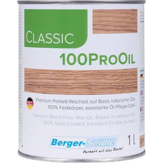 Berger Classic 100 Pro Oil Бергер масло-воск для паркета