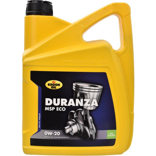Моторна олива DURANZA MSP ECO 0W-20 5л