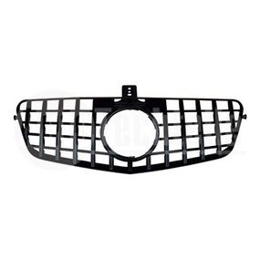 Решетка радиатора Mercedes Benz W212 09-12 (глянц. чёрная) GTR, AutoTechteile, 140 8817, 212 885 51 65