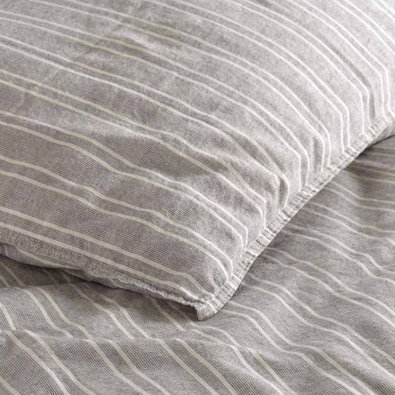 Комплект постільної білизни SoundSleep Stonewash TOMMY DARK євро сірий (2251725461012) | Зображення 2