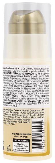 ISANA PROFESSIONAL 13-в-1 зволожувальний засіб для волосся, інтенсивне живлення 100 мл | Зображення 1