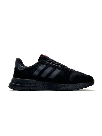 Кроссовки ZX 500 RM All Black замша , текстиль весна / лето / осень A3614 44 28 см | Зображення 1