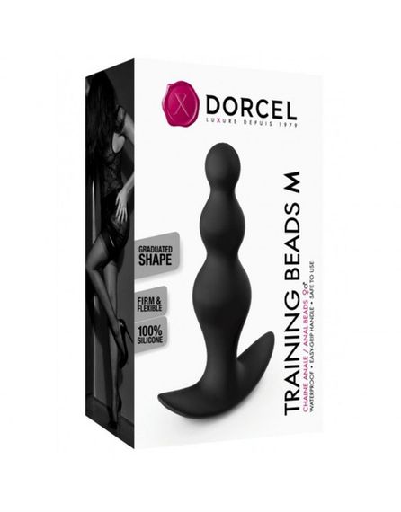 Анальна пробка Dorcel Training Beads, M | Зображення 4