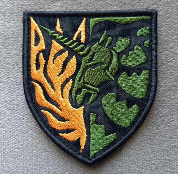 Шеврон єдиноріг | Зображення 1