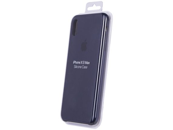 Силіконовий чохол Apple Silicone Case Blue для iPhone XS Max | Зображення 1