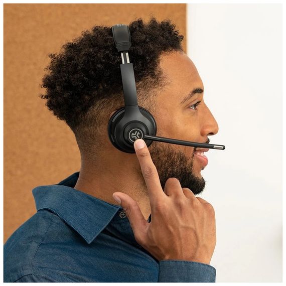 Навушники Jlab GO Work Wireless 2nd Gen Black (IEUHBGOWORKRBLK4) | Зображення 6