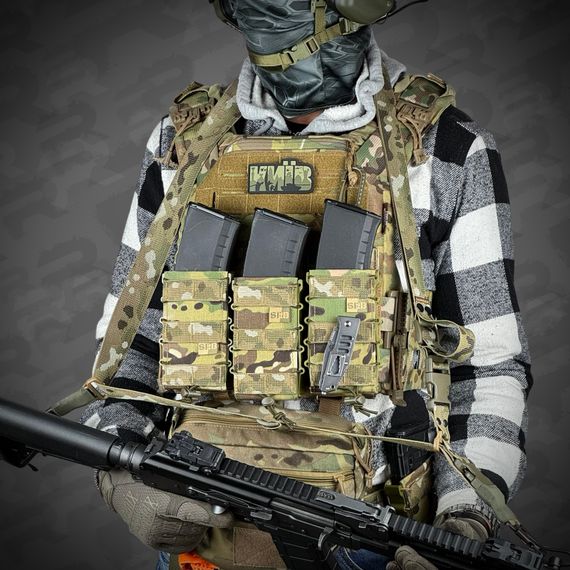 Ремінь збройовий триточковий RAGNAROK "Hel" Gen.II carbine Мультикам | Зображення 3