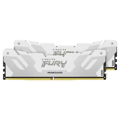 Модуль памяти для компьютера DDR5 32GB (2x16GB) 8000 MHz Renegade White Kingston Fury (ex.HyperX) (KF580C38RWK2-32) | Зображення 5