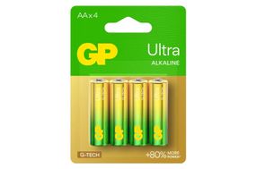 Батарейки GP 15AU LR06 Ultra Alkaline C4 4шт.