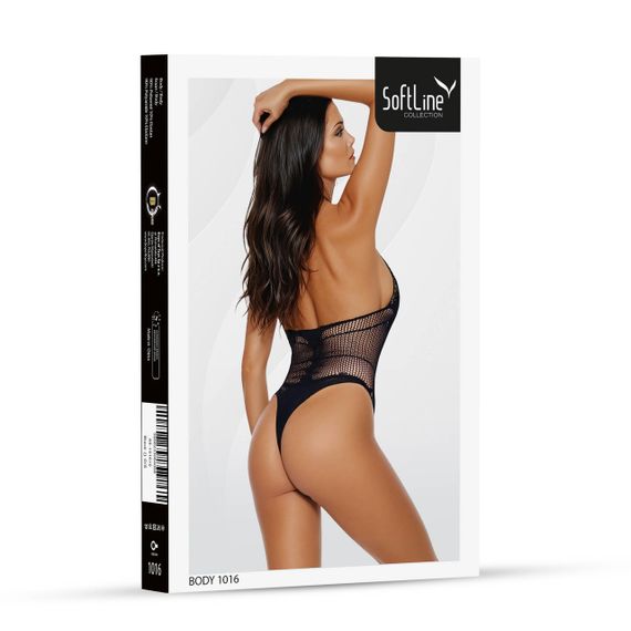 Боді - Body 1016, black - One Size Sex Aura | Зображення 3