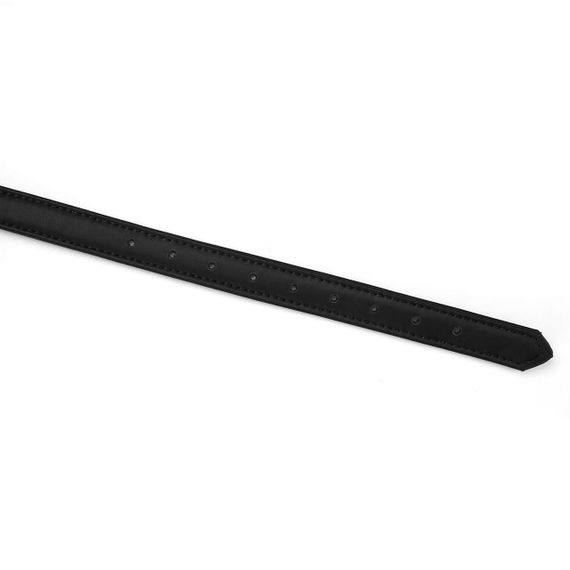 Маска на очі Liebe Seele Black Organosilicon Blindfold, екошкіра Sex Aura | Зображення 2