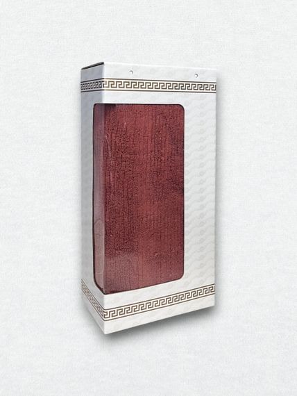 Полотенце махровое ST-1 Kayra 70x140 см.терракотовый | Зображення 1