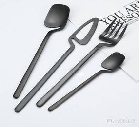 Набор столовых приборов Kitchen на 2 персоны Black