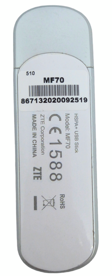 Роутер модем WIFI 3G ZTE MF 70 USB GSM HSPA+/UMTS до 21 Мбит выход под антенну все операторы | Зображення 1