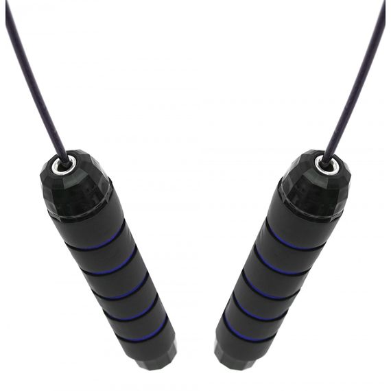 Скакалка швидкісна для кросфіту Cornix Speed Rope Classic XR-0147 Black/Blue | Зображення 1