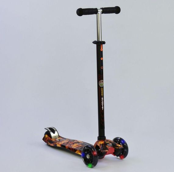 Дитячий триколісний самокат Maxi Best Scooter світяться колеса | Дитячий триколісний самокат | Зображення 5