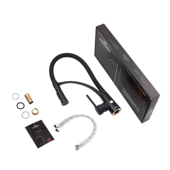 Змішувач для кухні Kroner KRP Ersel - SCH03393BLK | Зображення 8