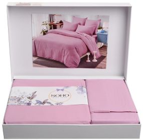 Комплект постельного белья Soho Євро Lounge 200х230 см One Rose