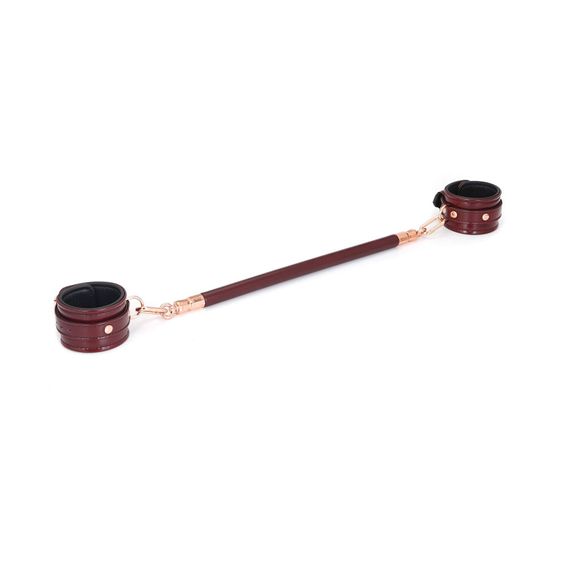 Фіксатор-розпірка для ніг чи рук Liebe Seele Wine Red Spreader Bar Бордовий | Зображення 2