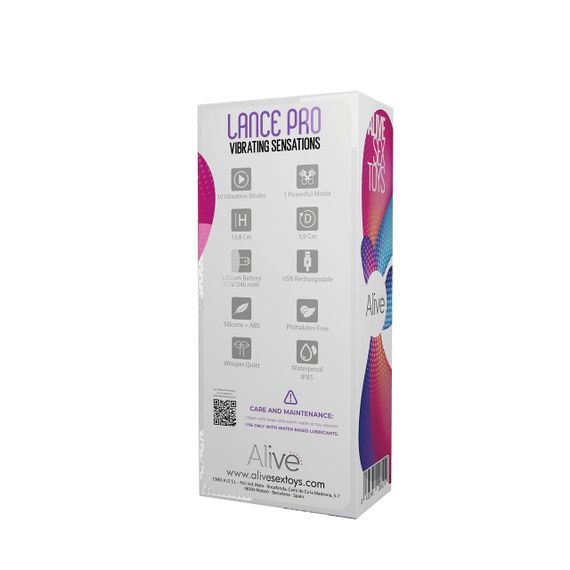 Анальный вибростимулятор Alive Lance Pro sexstyle | Зображення 4