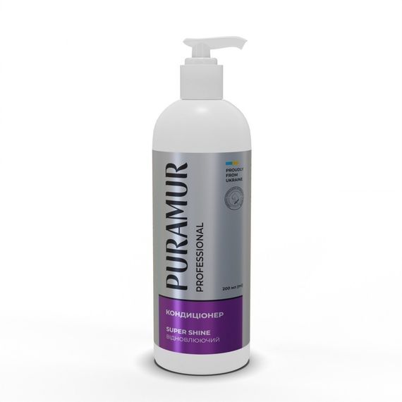Бальзам для шерсти собак и котов Puramur Super Shine, 200 мл