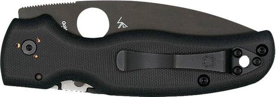 Ніж Spyderco Shaman Black Blade | Зображення 1