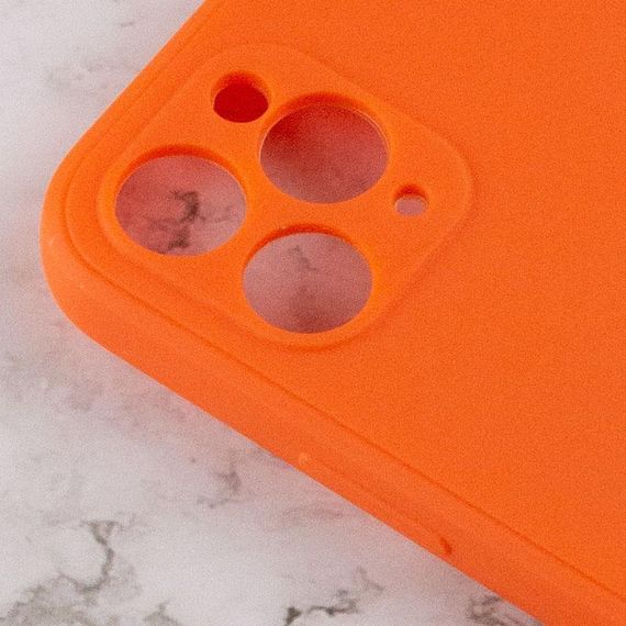 Силиконовый чехол Candy Full Camera для Apple iPhone 11 Pro (5.8") Оранжевый / Orange | Зображення 2