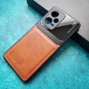 Чохол бампер DELICATE на Xiaomi Redmi Note 12 Pro Plus колір Коричневий