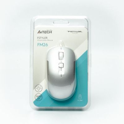 Мышка A4Tech FM26 USB Icy White (4711421991469) | Зображення 4