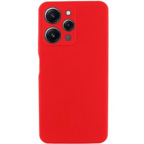 Чохол Silicone Cover Lakshmi Full Camera (AAA) для Xiaomi Redmi 12 Червоний / Red