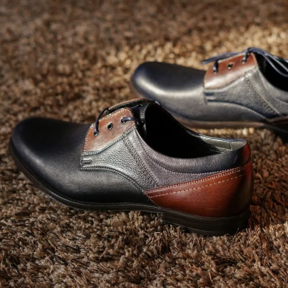 Сині туфлі польського виробництва Pan 42 розмір | Зображення 2