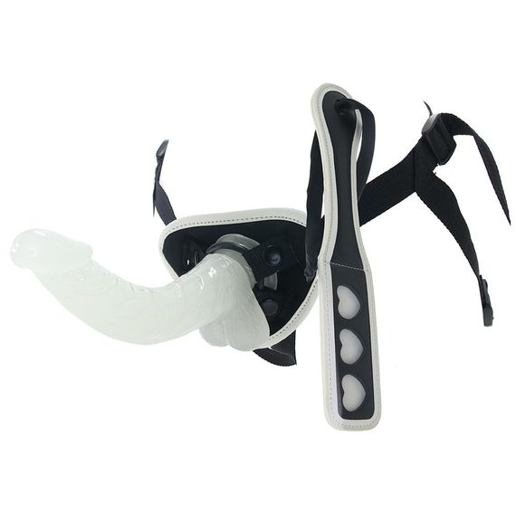 Набір для БДСМ ігор Whipsmart All-In One, що світиться в темряві, чорний, 12 шт. sexstyle | Зображення 2