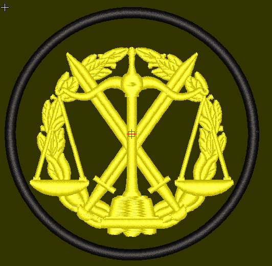 Шеврон Юридичний департамент Міністерства оборони України Юридична служба Збройних Сил України | Зображення 6