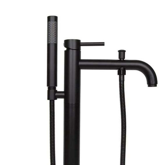 Змішувач для ванни WEZER EKO19A-01-BLACK | Зображення 1