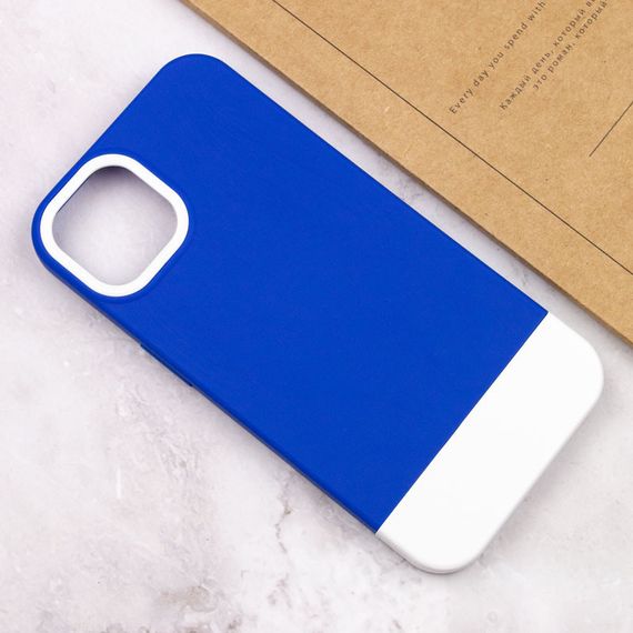 Чохол TPU+PC Bichromatic для Apple iPhone 11 Pro Max (6.5") Силікон, Navy Blue / White | Зображення 3