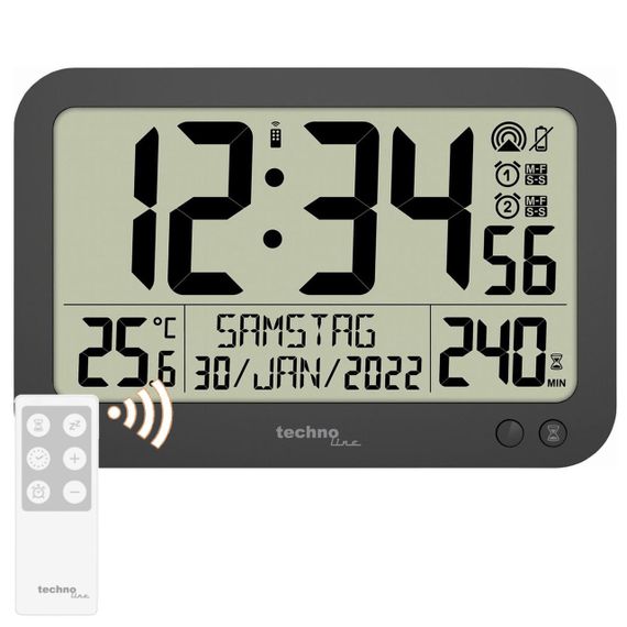 Годинник настінний Technoline WS8026 Black (WS8026) | Зображення 3