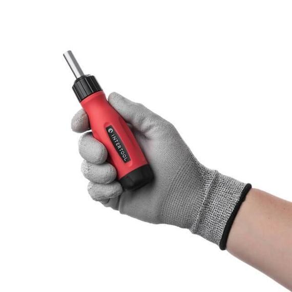 Викрутка реверсивна з комплектом насадок INTERTOOL VT-10031 | Зображення 6