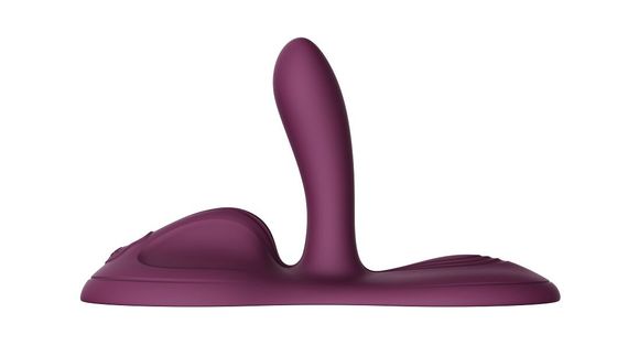 Sit-on-top смарт-вібратор Zalo – Flora Smart Vibrating Pad Velvet Purple, 9 моторів | Зображення 2