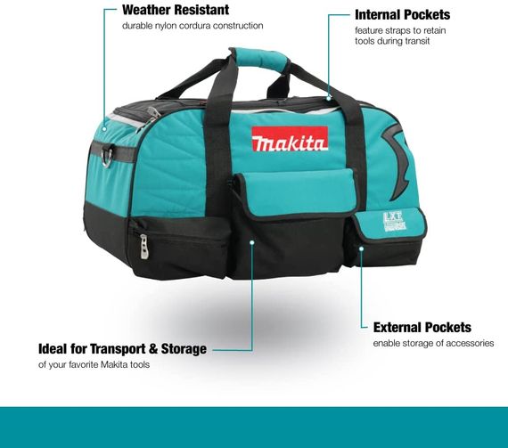Сумка для инструментов универсальная Makita LXT400 (831278-2) | Зображення 3