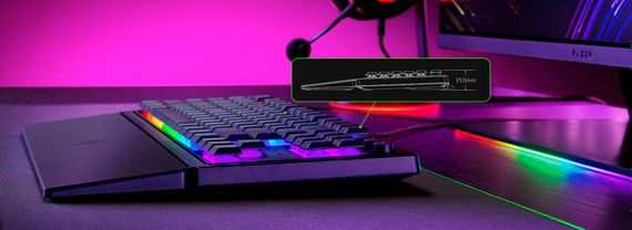 Клавіатура механічна Razer Ornata V3 TKL 84key RZ03-04881800-R371 | Зображення 2