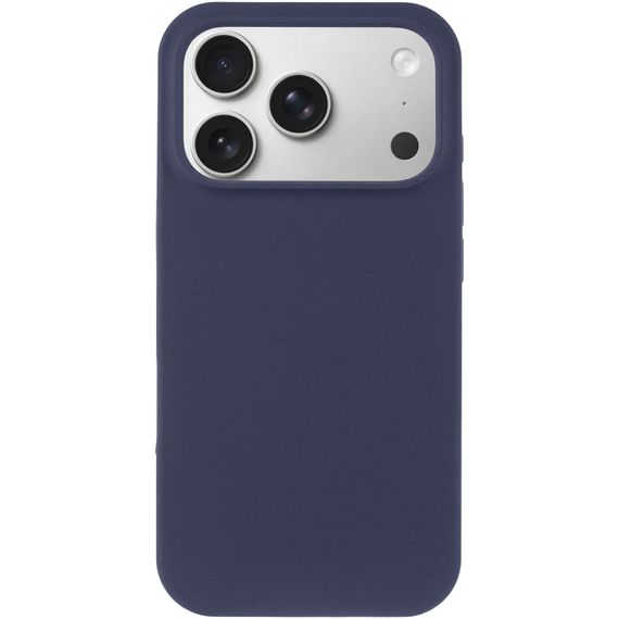 Чохол Silk Full Protective (AA) NO LOGO для Apple iPhone 17 Pro Max / 18 Pro Max (6.9") Темно-синій / Midnight blue | Зображення 1