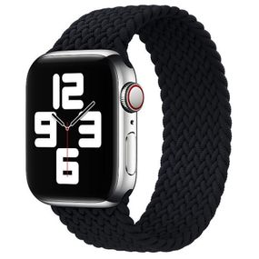 Ремешок Braided Solo Loop (AAA) для Apple watch 42mm/44mm 135mm Чорний