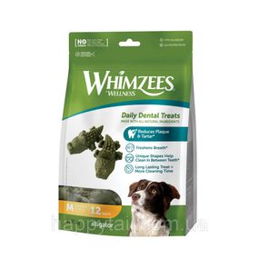 Ласощі Whimzees Alligator д/собак у формі Алігатора M 12 шт